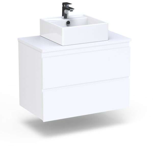 Mobilier baie - Masca lavoar cu 2 sertare - alb 62x54x44 - Arte 65