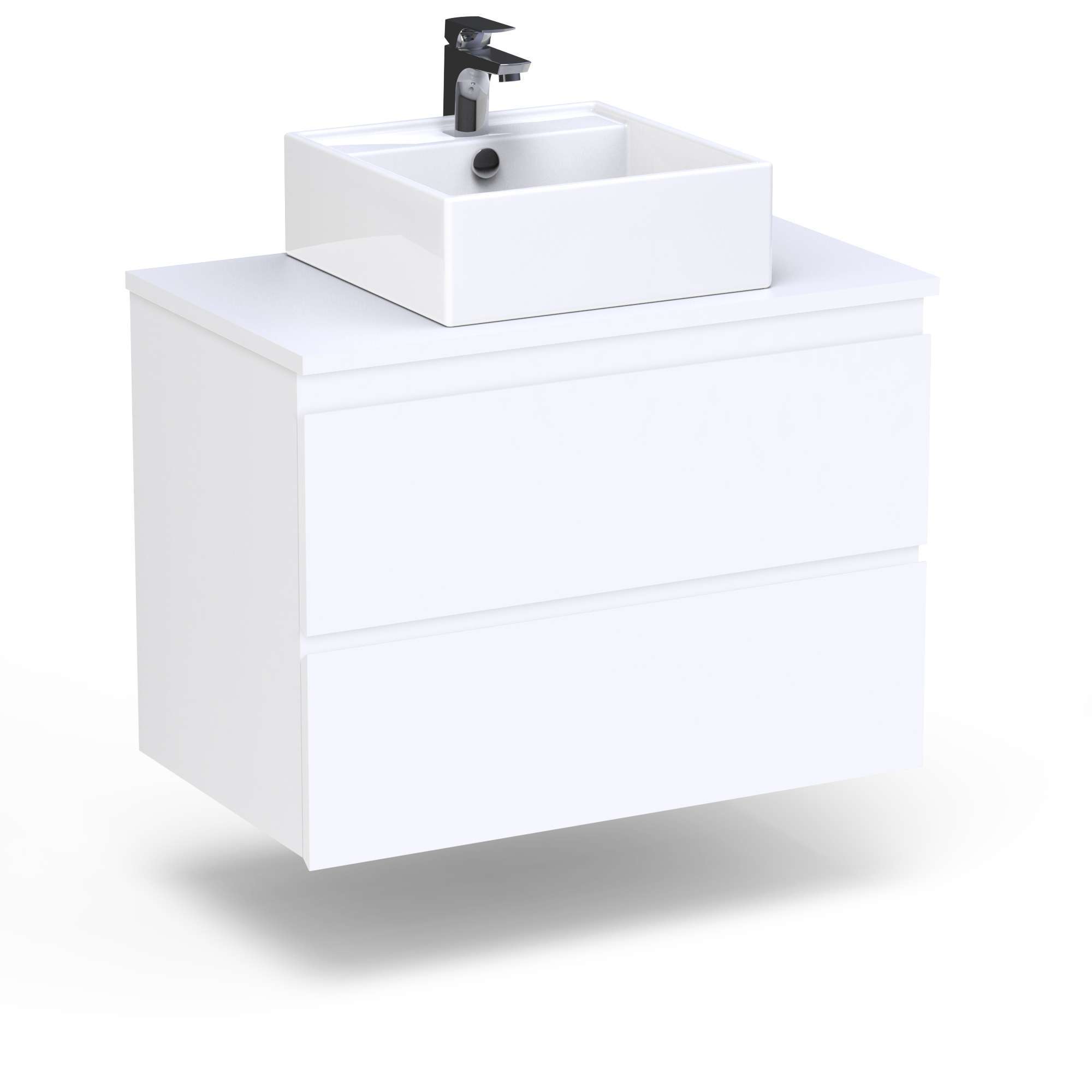 Mobilier baie - Masca lavoar cu 2 sertare - alb 62x54x44 - Arte 65