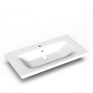 Lavoar alb 80x16x46 – Soft 80